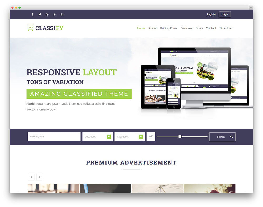 Webshop til pizzaria